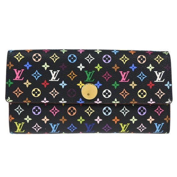 Louis Vuitton Multicolor Portefeuille Sarah Wallet M93747 CA4161 XX32539 - Picture 10 of 14